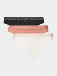 Tommy Hilfiger Komplet 3 par fig klasycznych UW0UW05187 Kolorowy. Komplety bielizny Tommy Hilfiger, bez wzorów, z syntetyku. Za 119.99 zł.