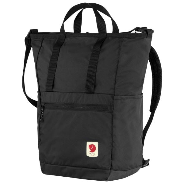 Plecak miejski Fjallraven High Coast Totepack - black. Czarne plecaki Fjällräven, bez wzorów. Za 356.99 zł.