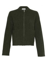 MOSS COPENHAGEN Kardigan w kolorze zielonym rozmiar: L/XL. Zielone kardigany damskie Moss Copenhagen, l, bez wzorów. Za 289.88 zł.