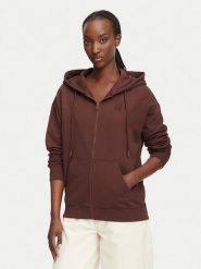 HUGO Bluza Dalfine 50535240 Brązowy ciemny Regular Fit. Brązowe bluzy damskie Hugo, xxl, bez wzorów, z bawełny, bez kaptura. Za 639.99 zł.