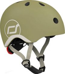 Scoot & Ride Kask XXS-S dla dzieci 1-5 lat Olive. Zielone akcesoria rowerowe Scoot Ride. Za 155.00 zł.