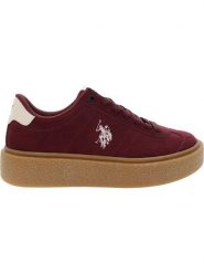 U.S. Polo Assn. Sneakersy w kolorze czerwonym rozmiar: 41. Czerwone obuwie sportowe damskie U.S. Polo Assn., bez zapięcia. Za 244.95 zł.