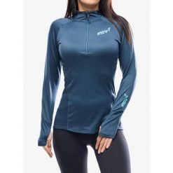 Bluza polarowa damska Inov-8 Venturelite Mid HZ. Niebieskie bluzy damskie Inov-8, xs, bez wzorów, z polaru, bez kaptura. Za 198.99 zł.