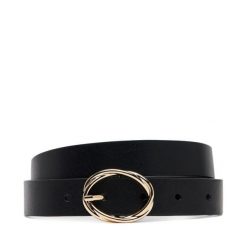 Pasek Damski Tommy Hilfiger. Czarne paski damskie Tommy Hilfiger, bez wzorów. Za 139.99 zł.