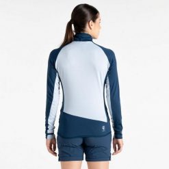 Bluza damska Dare 2B Emerging Core. Niebieskie bluzy damskie Dare 2b, m, bez wzorów, z elastanu, bez kaptura. Za 95.00 zł.