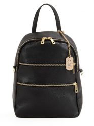 Anna Morellini Skórzany plecak "Zeolla" w kolorze czarnym - 22 x 29 x 11 cm rozmiar: onesize. Czarne plecaki Anna Morellini, bez wzorów, z materiału. Za 285.49 zł.