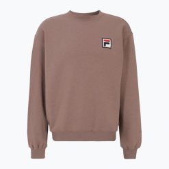 Bluza FILA Broby Crew Neck. Brązowe bluzy damskie Fila, s, bez wzorów, z bawełny, bez kaptura. Za 319.99 zł.