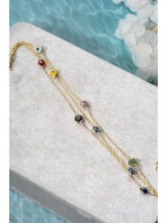 Lodie Silver Srebrna bransoletka z elementami ozdobnymi rozmiar: onesize. Szare bransoletki damskie Lodie Silver, srebrne. Za 158.10 zł.