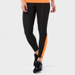 Kobieta Fitness Legginsy sportowe ze średnim stanem Fit Max SIROKO Czarny. Brązowe legginsy damskie SIROKO, l, bez wzorów. Za 127.20 zł.
