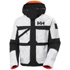 Kurtka narciarska z kapturem Helly Hansen Ullr D Heritage. Szare kurtki damskie Helly Hansen, na zimę, bez wzorów, z kapturem. W wyprzedaży za 1,137.00 zł.