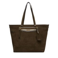 Torebka MICHAEL Michael Kors. Brązowe shopper bag MICHAEL Michael Kors, bez dodatków. Za 1,429.00 zł.