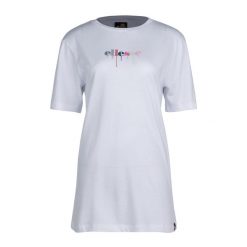 Koszulka damska Ellesse Station. Białe koszulki sportowe damskie Ellesse, s, bez wzorów, bez ramiączek. Za 79.99 zł.