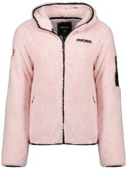 ANAPURNA Kurtka polarowa "Ulebana" w kolorze jasnoróżowym rozmiar: L. Różowe kurtki damskie ANAPURNA, l, bez wzorów, z polaru, bez kaptura. Za 126.99 zł.