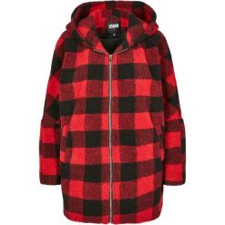Parka damska w dużych rozmiarach Urban Classic hooded check. Czarne parki damskie Urban Classics, na zimę, bez kaptura. Za 464.50 zł.
