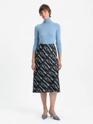 BGN Spódnica w kolorze czarno-błękitnym rozmiar: 38. Czarne spódnice damskie BGN, na co dzień, bez wzorów, midi. Za 39.99 zł.