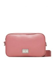 Tommy Jeans Torebka Tjw American Cool Camera Bag AW0AW17570 Różowy. Czerwone listonoszki damskie Tommy Jeans, bez wzorów, z jeansu, bez dodatków. Za 269.99 zł.