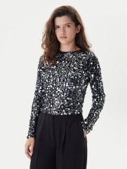 ONLY Bluzka Catina 15358382 Czarny Slim Fit. Czarne bluzki damskie Only, m, bez wzorów, z syntetyku, bez kołnierzyka, bez ramiączek. Za 139.99 zł.