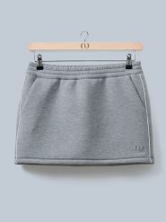 LeGer Spódnica dresowa "Lilou" w kolorze szarym rozmiar: 36. Szare spódnice damskie LeGer, na co dzień, bez wzorów, z dresówki, mini. Za 144.24 zł.