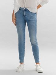 OPUS Dżinsy - Slim fit - w kolorze niebieskim rozmiar: 34/L30. Niebieskie jeansy damskie Opus. Za 187.99 zł.