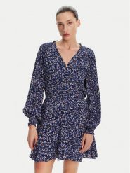 Pepe Jeans Sukienka codzienna Anna PL953639 Niebieski Regular Fit. Niebieskie sukienki damskie Pepe Jeans, bez wzorów, z jeansu, bez ramiączek. Za 279.99 zł.