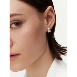 Kolczyki Guess. Żółte kolczyki damskie Guess, złote. Za 199.99 zł.