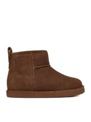 Lasocki Kids Śniegowce CEO-CI12-ULLY(III)DZ Brązowy. Brązowe kozaki dziewczęce Lasocki Kids, bez wzorów, ze skóry, bez obcasa, bez zapięcia. Za 149.99 zł.