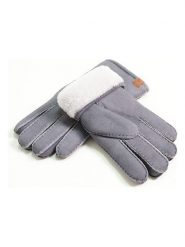 Kaiser Naturfellprodukte Wełniane rękawiczki w kolorze szarym rozmiar: 8. Szare rękawiczki damskie Kaiser Naturfellprodukte, bez wzorów, z materiału. Za 165.99 zł.