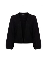 Marc Cain Damski płaszcz z dzianiny z zawartością wełny i alpaki Kobiety czarny jednolity, 38. Czarne płaszcze damskie Marc Cain, bez wzorów, z dzianiny, bez kaptura. Za 1,299.95 zł.