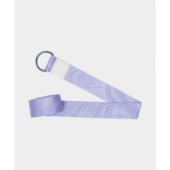 Pasek do jogi Yoga Design Lab - Lavender. Fioletowe paski damskie YOGA DESIGN LAB, bez wzorów. Za 89.99 zł.