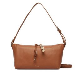 Torebka Furla. Brązowe torebki klasyczne damskie Furla, bez dodatków. Za 1,219.00 zł.