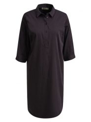 Smith & Soul Sukienka w kolorze ciemnobrązowym rozmiar: L. Brązowe sukienki damskie Smith & Soul, bez wzorów, z bawełny, bez ramiączek. Za 173.99 zł.