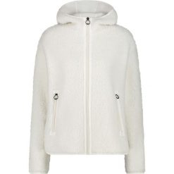 Bluza damska CMP 35P3856 Long Teddy Highloft. Białe bluzy damskie CMP, bez wzorów, z materiału, bez kaptura. Za 329.99 zł.