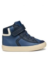 Geox Sneakersy B Gisli B461NA 054FU C4277 M Granatowy. Niebieskie buty sportowe chłopięce Geox, ze skóry, bez zapięcia. Za 129.99 zł.