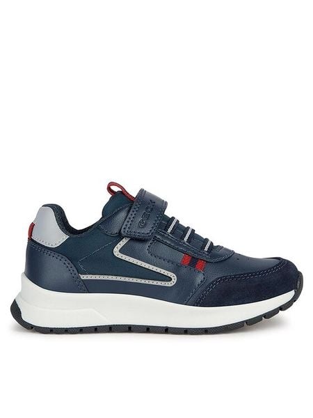 Geox Sneakersy J Briezee Boy J36GMA 054FU C4244 D Granatowy. Niebieskie buty sportowe chłopięce Geox, ze skóry, bez zapięcia. Za 179.99 zł.