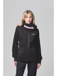 Bench Bluza "Haylo" w kolorze czarnym rozmiar: 36. Czarne bluzy damskie Bench, bez wzorów, z bawełny, bez kaptura. Za 127.05 zł.