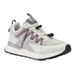Buty damskie Napapijri Carley Knit. Białe obuwie trekkingowe damskie Napapijri, bez zapięcia. Za 239.99 zł.