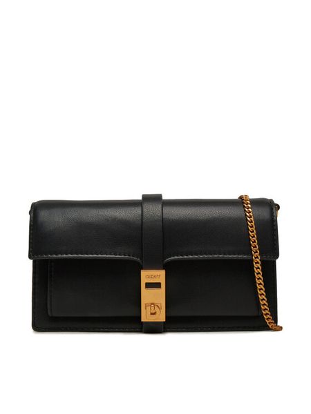 DKNY Torebka Alora R43GYG53 Czarny. Czarne torebki wieczorowe damskie DKNY, bez wzorów, ze skóry, bez dodatków. Za 639.99 zł.