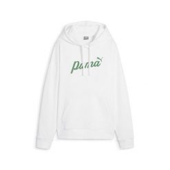 Bluza z kapturem Puma Ess Script, Kobiety. Białe bluzy damskie Puma, s, bez wzorów, z bawełny, z kapturem. Za 334.00 zł.