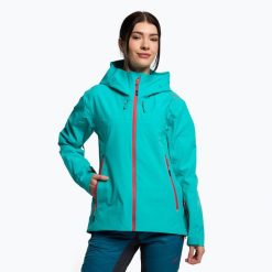 Kurtka skiturowa damska CMP 31Z2196. Niebieskie kurtki damskie CMP, na zimę, xs, bez wzorów, bez kaptura. Za 509.99 zł.