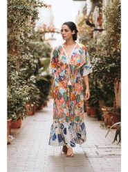 Isla Bonita by SIGRIS Sukienka ze wzorem rozmiar: S. Sukienki damskie Isla Bonita by SIGRIS, bez wzorów, z bawełny, bez ramiączek. Za 175.95 zł.