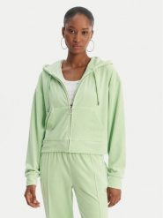 Juicy Couture Bluza Iccle JCWAS126304 Zielony Oversize. Zielone bluzy damskie Juicy Couture, xs, bez wzorów, z syntetyku, bez kaptura. Za 439.99 zł.
