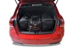Torby Do Bagażnika Mercedes-Benz A Hatchback 2018+ 4Szt Kjust. Czarne torby podróżne KJUST, bez wzorów, z kauczuku. Za 1,147.00 zł.