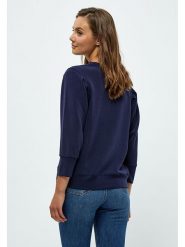 Peppercorn Bluza "Laila" w kolorze granatowym rozmiar: S. Niebieskie bluzy damskie Peppercorn, s, bez wzorów, bez kaptura. Za 154.95 zł.