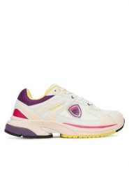 Blauer Sneakersy S5MOON01/MES Biały. Białe obuwie sportowe damskie Blauer, z materiału, bez zapięcia. Za 359.99 zł.