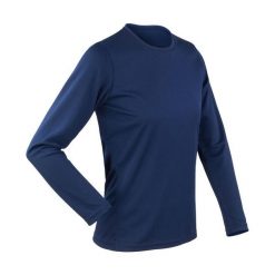 Koszulka Damska/wyczynowa. Białe bluzki damskie SPIRO, xl, bez wzorów, bez kołnierzyka, bez ramiączek. Za 69.99 zł.