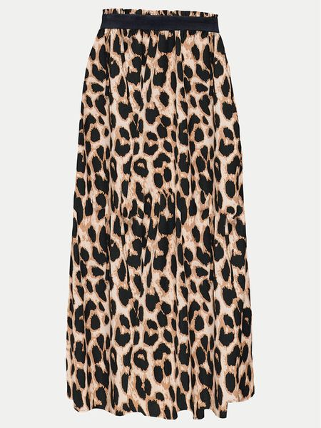 ONLY Spódnica plisowana Venedig 15251761 Brązowy Regular Fit. Brązowe spódnice damskie Only, xs, bez wzorów, z wiskozy, midi. Za 69.99 zł.