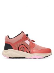 Reima Sneakersy Kiritin 5400134B Fioletowy jasny. Fioletowe buty sportowe dziewczęce Reima, ze skóry, bez zapięcia. Za 449.99 zł.