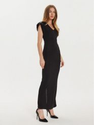 Bruuns Bazaar Sukienka koktajlowa Dorit BBW4213 Czarny Slim Fit. Czarne sukienki damskie Bruuns Bazaar, bez wzorów, z wiskozy, wizytowe, bez ramiączek. Za 459.99 zł.