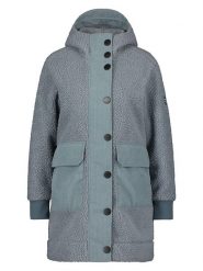 DOLOMITE Parka polarowa w kolorze błękitno-szarym rozmiar: XL. Niebieskie parki damskie Dolomite, xl, z polaru, bez kaptura. Za 374.19 zł.