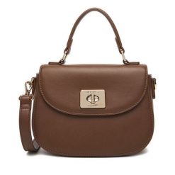 Torebka Nine West. Brązowe torebki klasyczne damskie Nine West, bez dodatków. Za 229.99 zł.